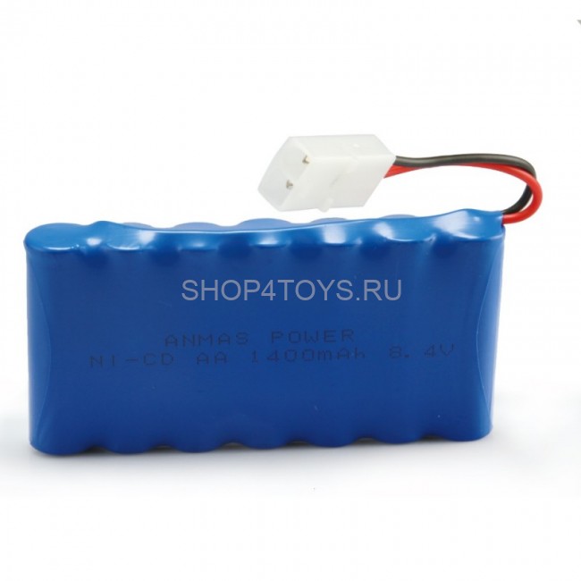 Аккумулятор Ni-Cd 8.4v 1400mah Tamiya - NICD-84F-1400
