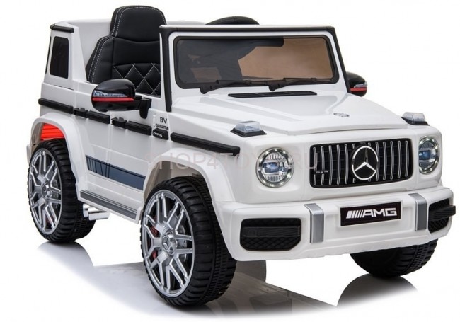 Электромобиль Mercedes-Benz G63 AMG White 12V - BBH-0002-WHITE Электромобиль Mercedes-Benz G63 AMG White 12V - BBH-0002-WHITE