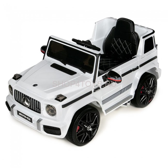 Электромобиль Mercedes-Benz G63 AMG White 12V - BBH-0002-WHITE Электромобиль Mercedes-Benz G63 AMG White 12V - BBH-0002-WHITE