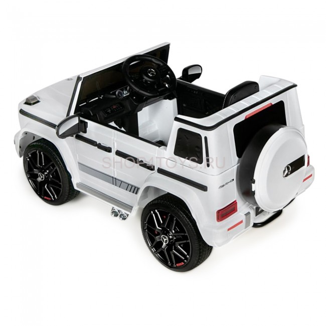 Электромобиль Mercedes-Benz G63 AMG White 12V - BBH-0002-WHITE Электромобиль Mercedes-Benz G63 AMG White 12V - BBH-0002-WHITE