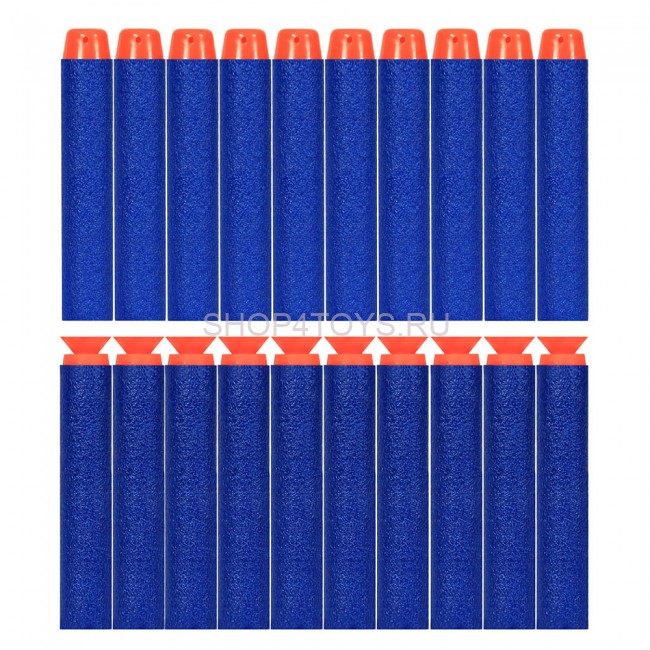 Пистолет с мягкими пулями и фонариком на батарейках "BlazeStorm" - ZC7083