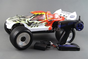 Радиоуправляемый джип HSP Electro Truggy Advance 4WD 1:8 Li-Po Battery - 94061 - 2.4G Радиоуправляемая полноприводная модель внедорожника с электродвигателем, литий-полимерным аккумулятором и аппаратурой 2.4G