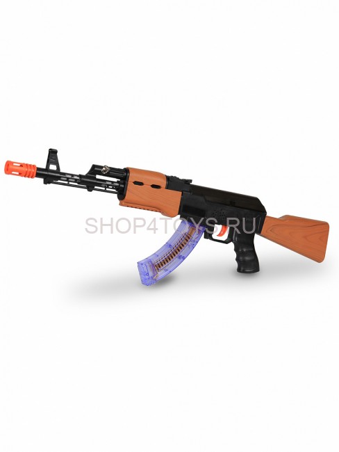 Автомат АК-47 на батарейках (свет, звук, вибрация) - 998-08 Автомат АК-47 на батарейках (свет, звук, вибрация) - 998-08