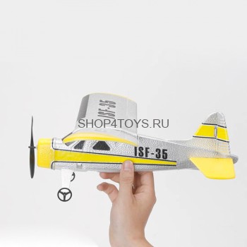 Радиоуправляемый самолет Art-tech ISF Indoor RTF - 2.4Ghz Радиоуправляемый самолет ISF - это новая радиоуправляемая модель самолета Art-Tech с 2-х канальной системой радиоуправления. Модель ISF Indoor очень легкая, имеет простую конструкцию (легко собирается) и качественную отделку.