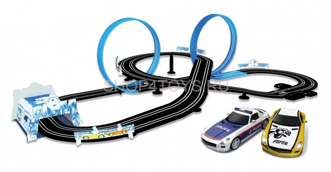 Гоночный автотрек Top Racer Merсedes SLS 1:43 (2 машинки, 6,2 метра) - MR-03L Гоночный автотрек Top Racer Merсedes SLS 1:43 (2 машинки, 6,2 метра) - MR-03L