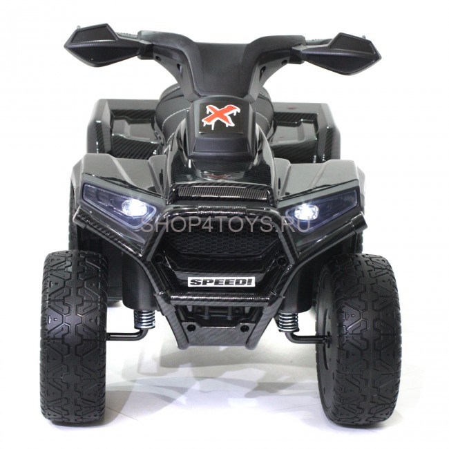 Детский квадроцикл 6V на резиновых колесах - XH116-CARBON-PAINT