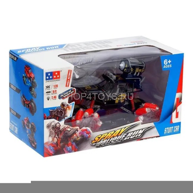 Радиоуправляемый краулер с дымовой пушкой 1:20 (часы + пульт) - UD2200BS-1