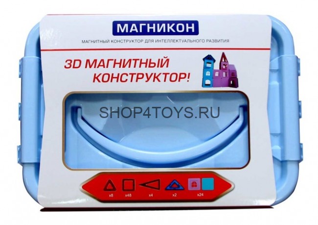 Магнитный конструктор Магникон "Замок" - MK-86 Магнитный конструктор Магникон "Замок" - MK-86