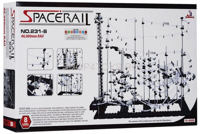 Динамический конструктор Космические горки уровень 8 - 231-8