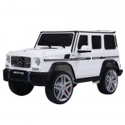 Радиоуправляемый детский электромобиль Mercedes Benz G65 White 12V 2.4G - G65 Радиоуправляемый детский электромобиль Mercedes Benz G65 White 12V 2.4G - G65