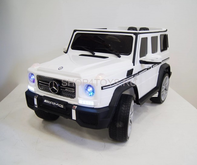 Радиоуправляемый детский электромобиль Mercedes Benz G65 White 12V 2.4G - G65