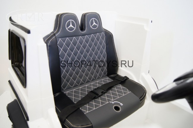 Радиоуправляемый детский электромобиль Mercedes Benz G65 White 12V 2.4G - G65