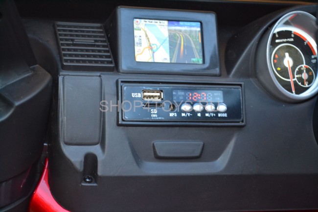 Радиоуправляемый детский электромобиль Mercedes Benz G65 White 12V 2.4G - G65