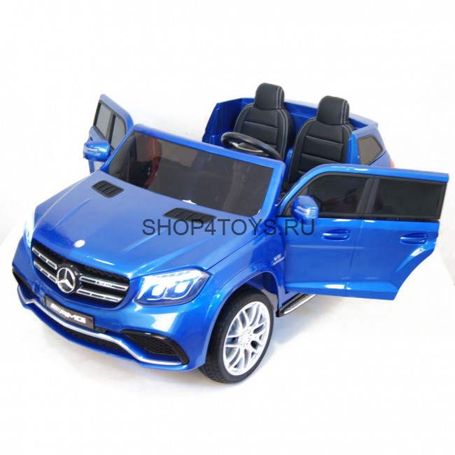 Детский электромобиль Mercedes Benz GLS63 LUXURY 4x4 12V 2.4G - Blue - HL228-LUX Детский электромобиль Mercedes Benz GLS63 LUXURY 4x4 12V 2.4G - Blue - HL228-LUX