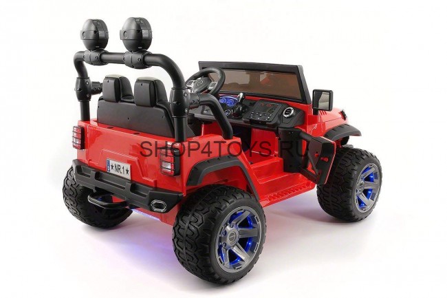 Электромобиль Jeep Wrangler Red 2WD - SX1718-S