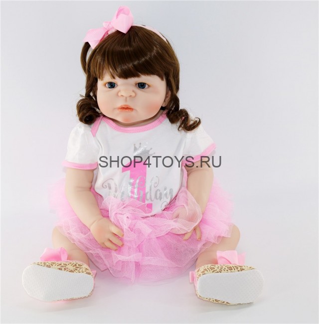 Силиконовая девочка реборн Ангелина