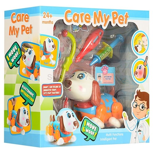 Детская интерактивная собака с набором доктора - 11032 Детская интерактивная собака с набором доктора - 11032