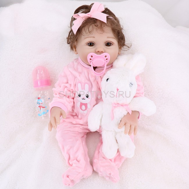 Реборн девочка силиконовая Амина
