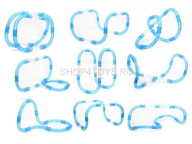 Радиуоправляемый гоночный трек в трубе (светится в темноте) - 022-5