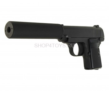 Пистолет металлический Colt 25 (пневматика, 25 см) - G.1A Пистолет металлический Colt 25 (пневматика, 25 см) - G.1A