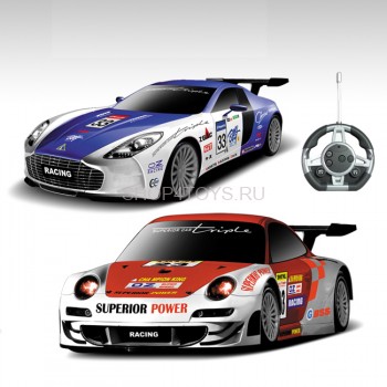 Радиоуправляемый конструктор - спортивные автомобили Aston Martin и Porsche - 2028-2S03B Это не просто радиоуправляемая игрушка, но и конструктор. В набор конструктора входит 42 детали для сборки 2 разных автомобилей