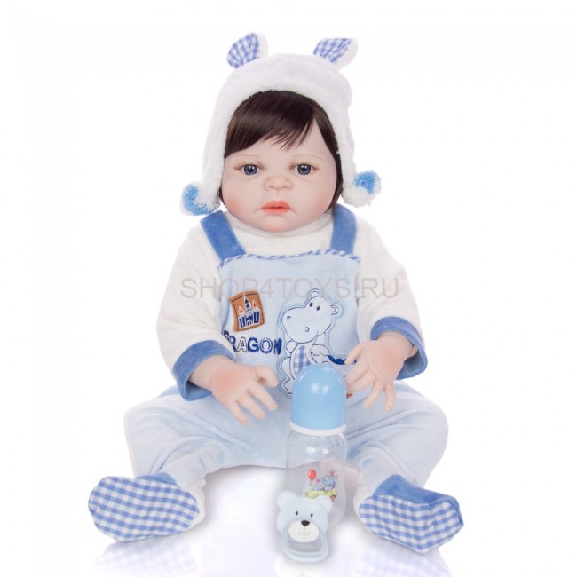 Реборн силиконовый мальчик Мишенька