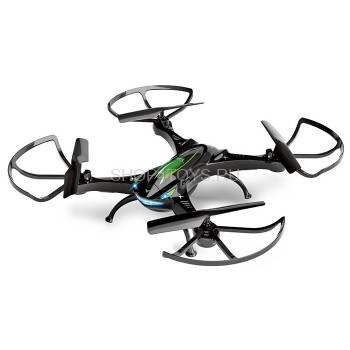 Радиоуправляемый квадрокоптер Sky Phantom Predator 2 3D 6 Axis 2.4GHz - YK022 Новейшая модель квадрокоптера с камерой 2 мегапикселя и возможностью выполнять сложные фигуры пилотажа.