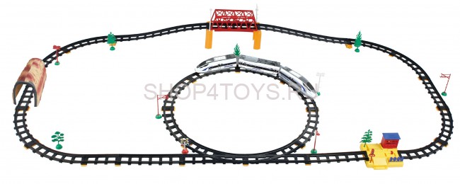 Железная дорога с пультом управления (поезд Сапсан, длина полотна 618 см, свет, звук) - 2808Y-2 Железная дорога с пультом управления (поезд Сапсан, длина полотна 618 см, свет, звук) - 2808Y-2