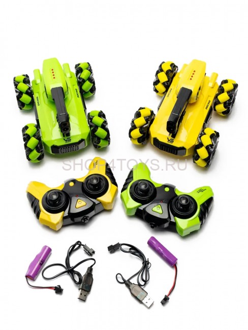 Радиоуправлямый танковый бой SYRCAR на дрифт колесах - 666-805A Радиоуправлямый танковый бой SYRCAR на дрифт колесах - 666-805A