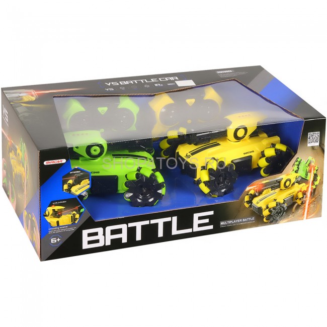 Радиоуправлямый танковый бой SYRCAR на дрифт колесах - 666-805A Радиоуправлямый танковый бой SYRCAR на дрифт колесах - 666-805A