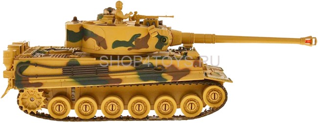 Радиоуправляемый танковый бой (Abrams M1A2PK США + GERMAN TIGER Германия) 2.4GHz - ZG-99823