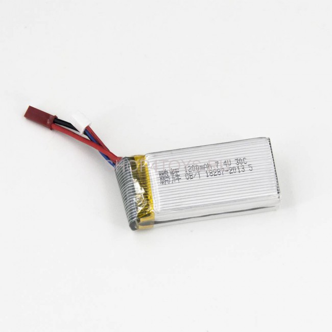 Аккумулятор 7.4V 1200 mAh Li-po для квадрокоптера MJX X102H - MJX-X10116