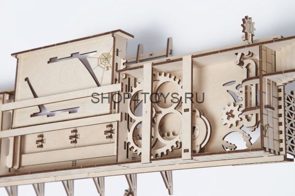 Деревянный 3D конструктор Ugears "Перрон" - 70013 Деревянный 3D конструктор Ugears "Перрон" - 70013