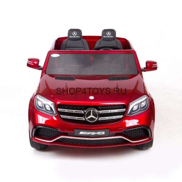 Детский электромобиль Mercedes Benz GLS63 LUXURY 4x4 12V 2.4G - Red - HL228-LUX-R