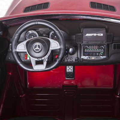 Детский электромобиль Mercedes Benz GLS63 LUXURY 4x4 12V 2.4G - Red - HL228-LUX-R