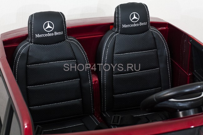 Детский электромобиль Mercedes Benz GLS63 LUXURY 4x4 12V 2.4G - Red - HL228-LUX-R