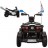 Детский электроквадроцикл Dongma ATV White 12V с кожаным сиденьем - DMD-268A-LUX-W