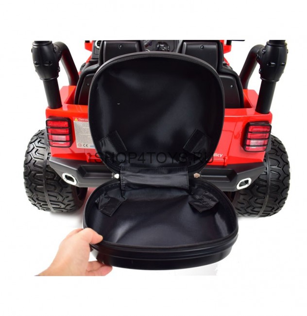 Электромобиль Jeep Wrangler Red 4WD - SX1718-A Электромобиль Jeep Wrangler Red 4WD - SX1718-A