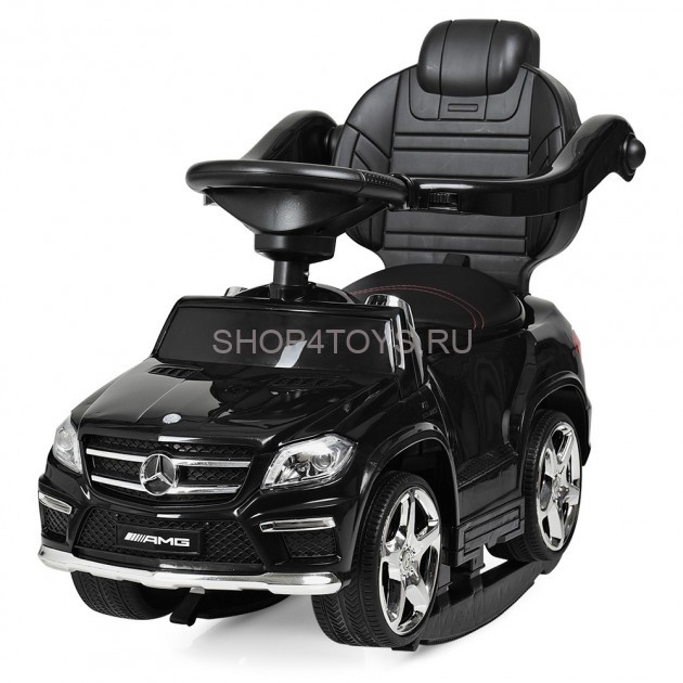 Детский электромобиль - каталка Mercedes GL63 AMG Black LUXURY - SX1578H Детский электромобиль - каталка Mercedes GL63 AMG Black LUXURY - SX1578H