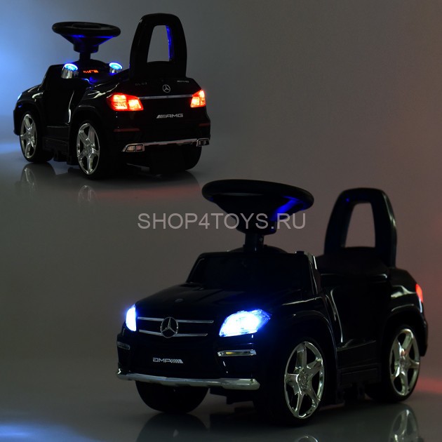 Детский электромобиль - каталка Mercedes GL63 AMG Black LUXURY - SX1578H Детский электромобиль - каталка Mercedes GL63 AMG Black LUXURY - SX1578H