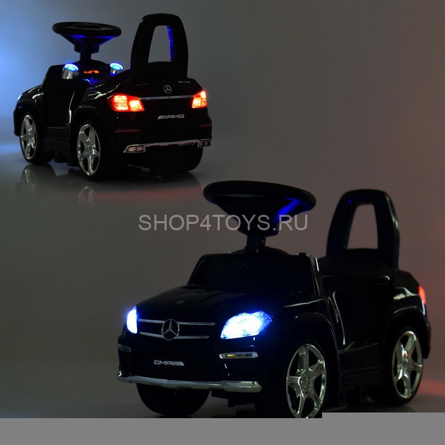 Детский электромобиль - каталка Mercedes GL63 AMG Black LUXURY - SX1578H Детский электромобиль - каталка Mercedes GL63 AMG Black LUXURY - SX1578H