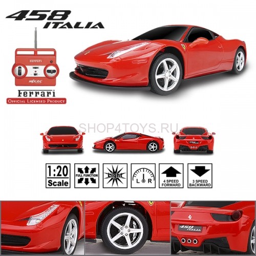Радиоуправляемая машина MJX Ferrari F458 Italia 1:20 - 8134 Радиоуправляемая машина MJX Ferrari F458 Italia 1:20 - 8134