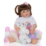 Реборн с силиконовым телом Анюта Реборн с силиконовым телом Анюта