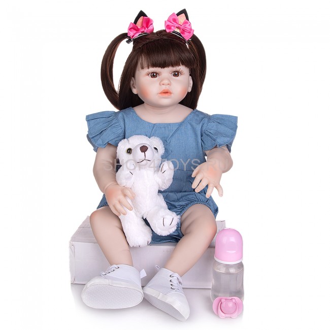Реборн силиконовая девочка Светочка