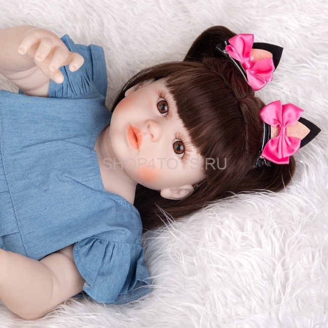 Реборн силиконовая девочка Светочка