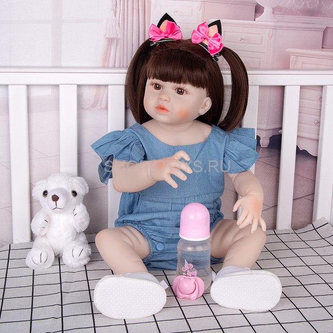 Реборн силиконовая девочка Светочка