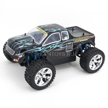 Радиоуправляемый монстр 1/10 Brontosaurus TOP Li-Po RTF - 94111TOP-88049 - 2.4G Полноуправляемая полноприводная модель внедорожника с электродвигателем и Li-Po аккумулятором.