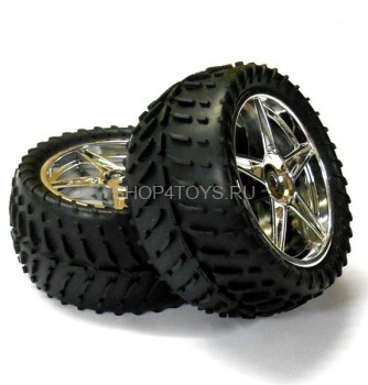 Задние колеса в сборе HSP (06102+06025V) - HSP06026V-SILVER Задние колеса в сборе HSP (06102+06025V) - HSP06026V-SILVER