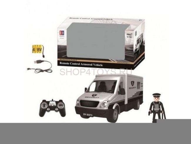 Радиоуправляемая инкассаторская машина Double Eagle 2.4G - E673-003