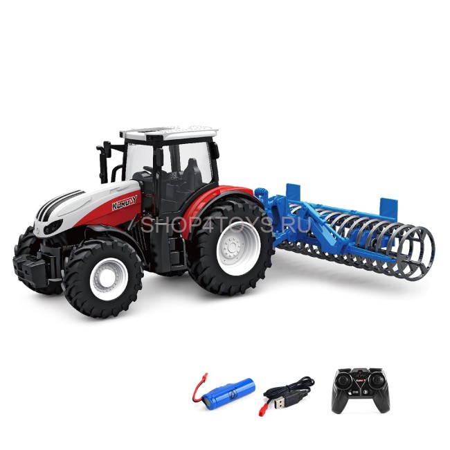 Радиоуправляемый трактор для борования полей Huina / KoroDy (свет, акб) - KD6636 Радиоуправляемый трактор для борования полей Huina / KoroDy (свет, акб) - KD6636